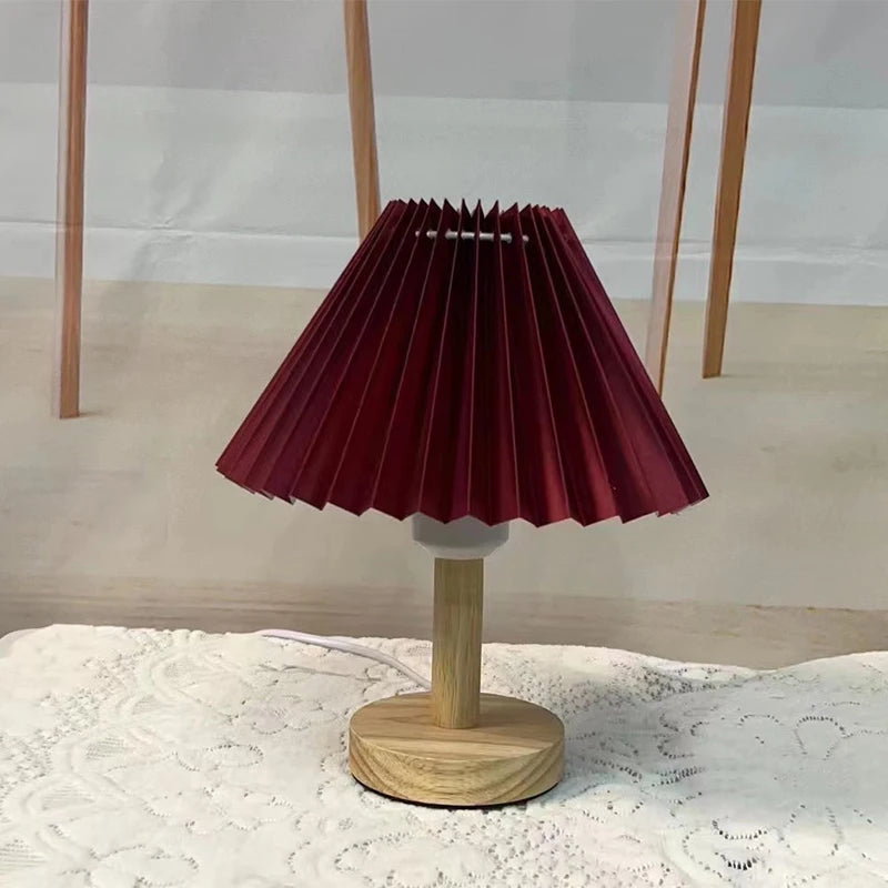 Sora Foldable USB-Powered Pleated Table Lamp - product view 3