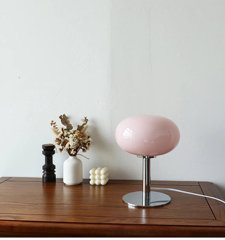 Cora USB-Powered Colorful Glass Table Lamp - product view 11