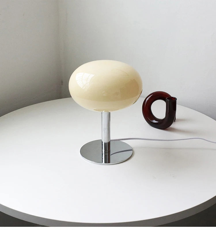 Cora USB-Powered Colorful Glass Table Lamp - product view 12