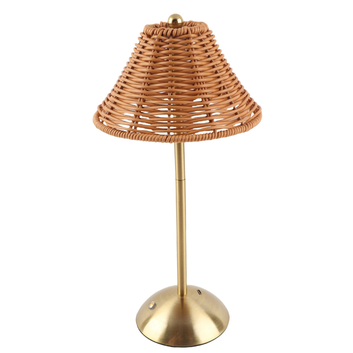 Nola Woven Cordless Rechargeable Table Lamp - product view 10