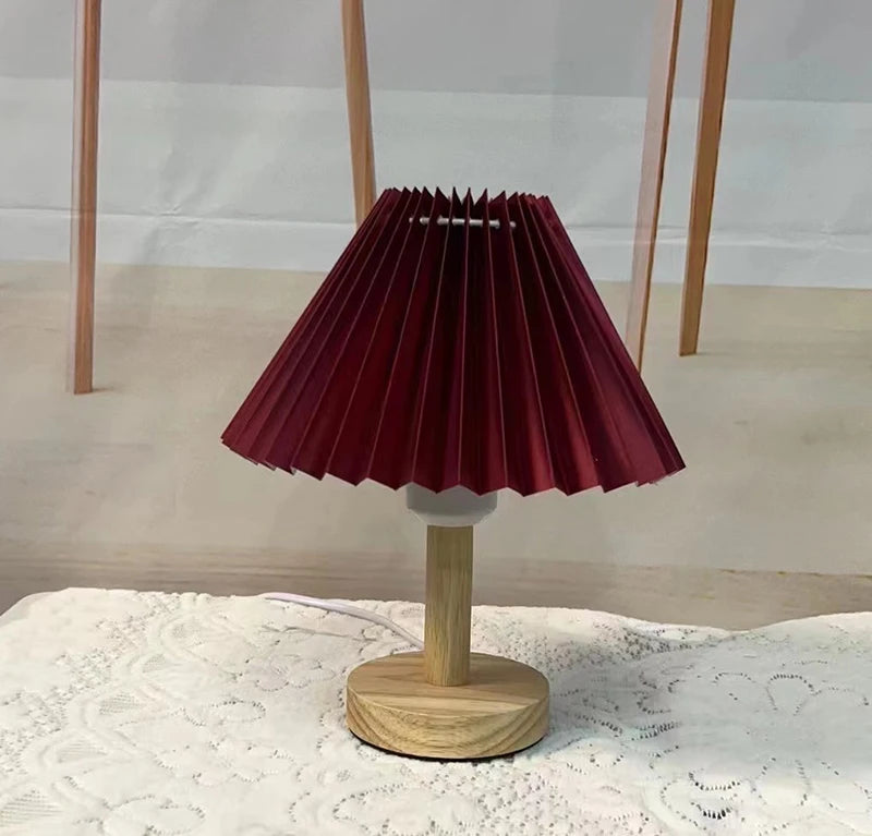Sora Foldable USB-Powered Pleated Table Lamp - product view 6