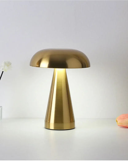 Noa Cordless Rechargeable Mushroom Table Lamp - product view 1