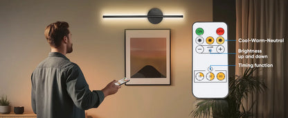 Serein Rechargeable Magnetic Picture Light - product view 4