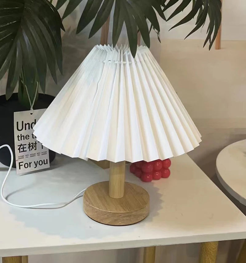 Sora Foldable USB-Powered Pleated Table Lamp - product view 5