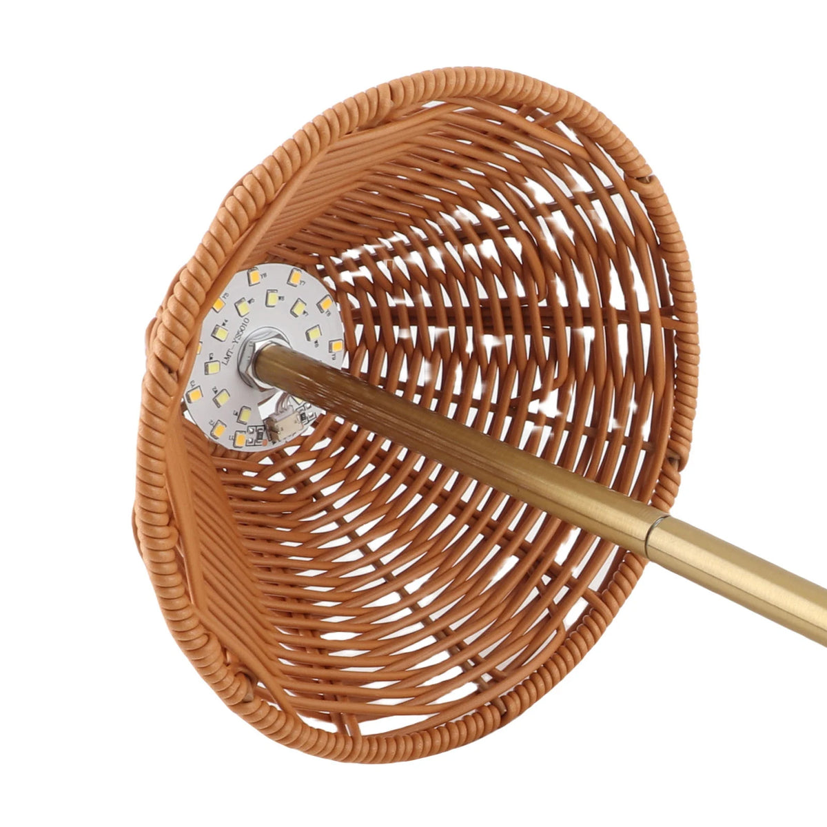 Nola Woven Cordless Rechargeable Table Lamp - product view 4