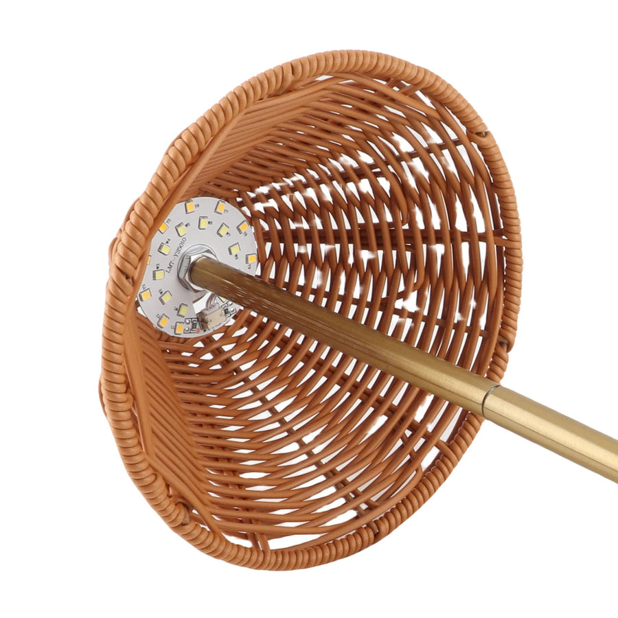 Nola Woven Cordless Rechargeable Table Lamp - product view 4